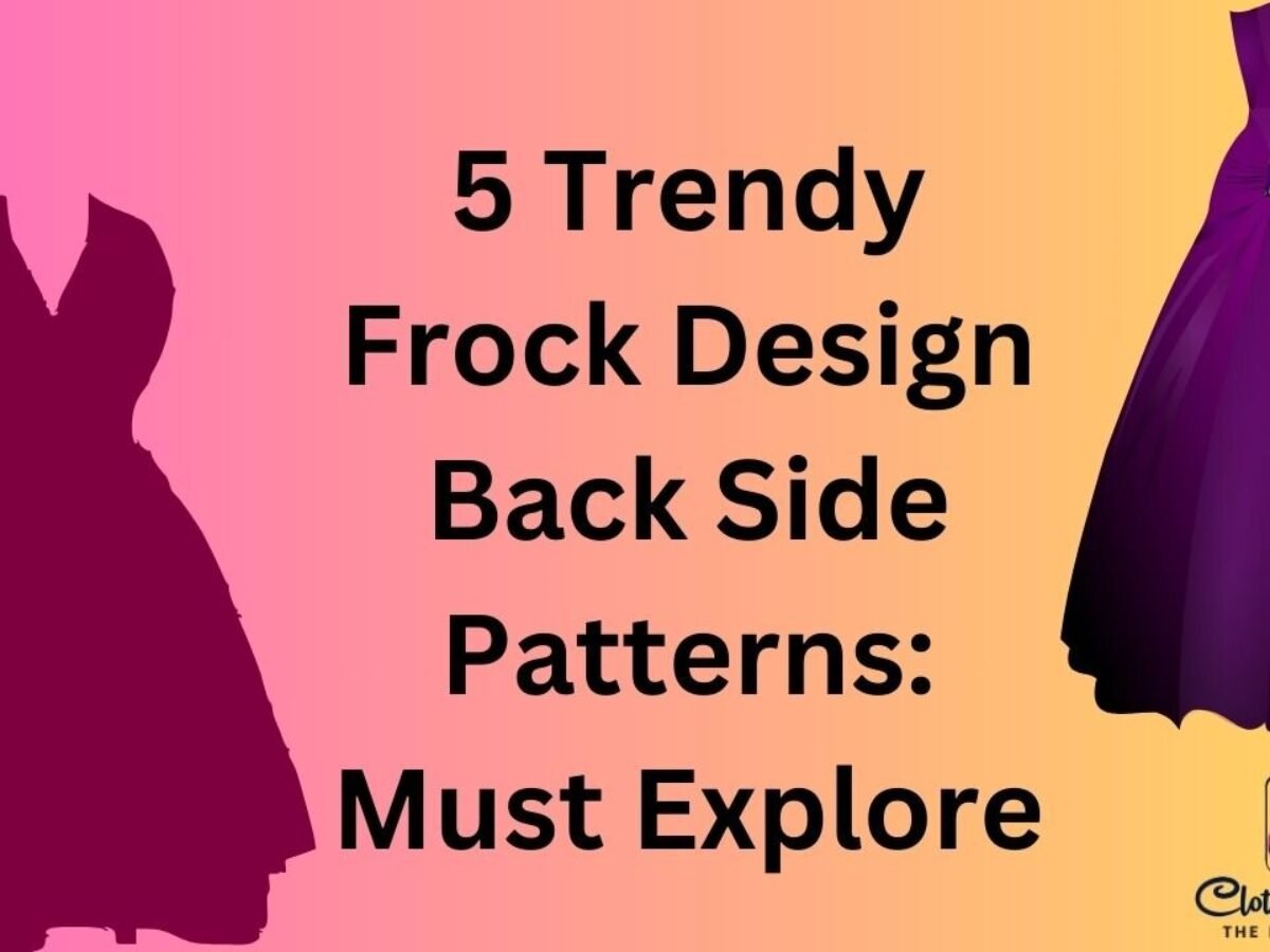 Trendy hot sale frock designs