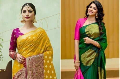 blouses with saree