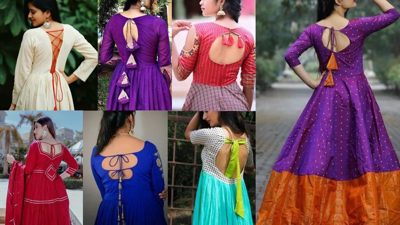 Explore 5 Trendy Frock Design Back Side Patterns For A Stylish Look