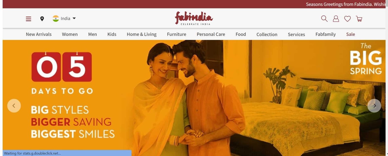 FabIndia Affiliate Program