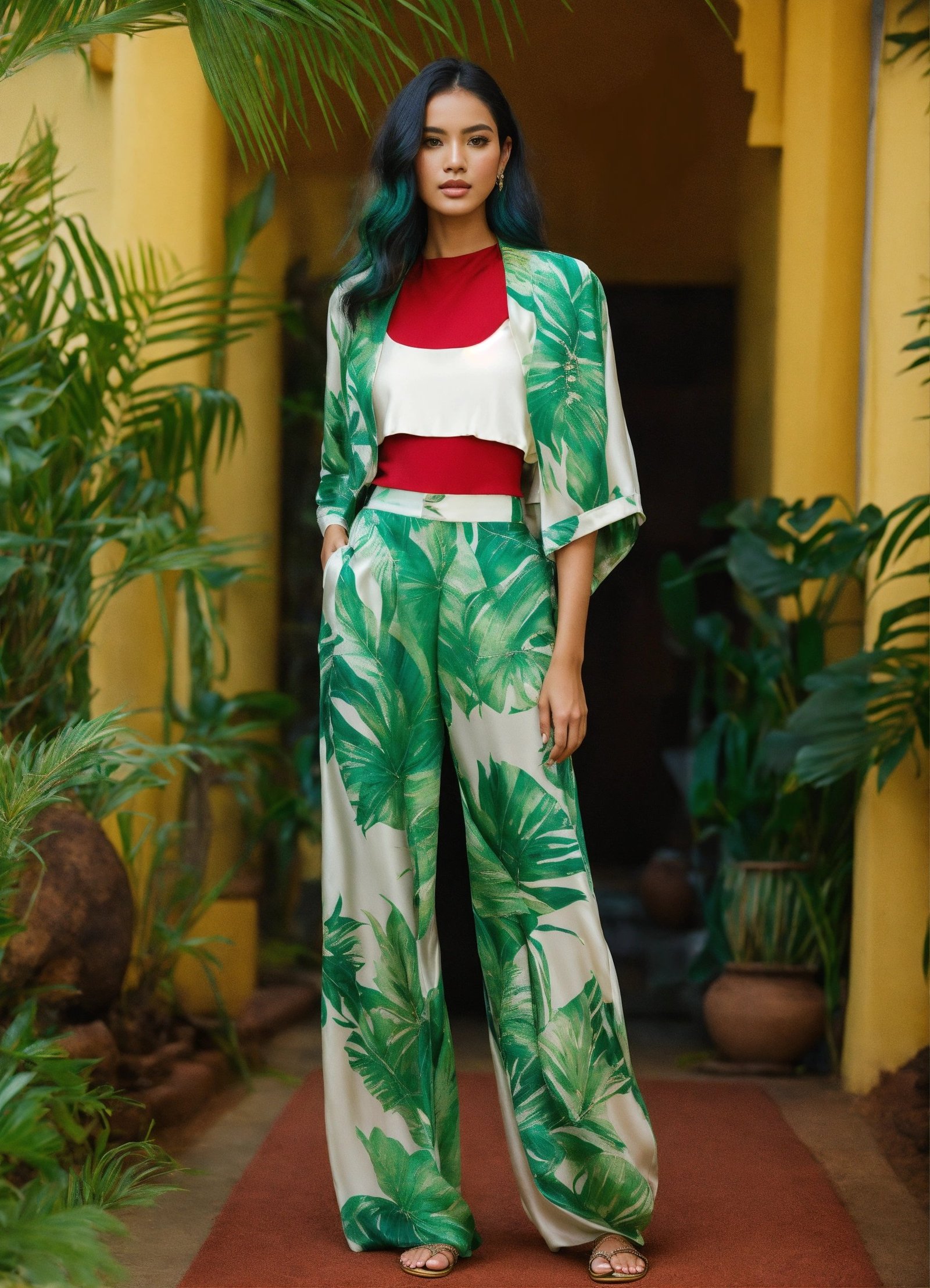 crop tops for women with palazzo pants