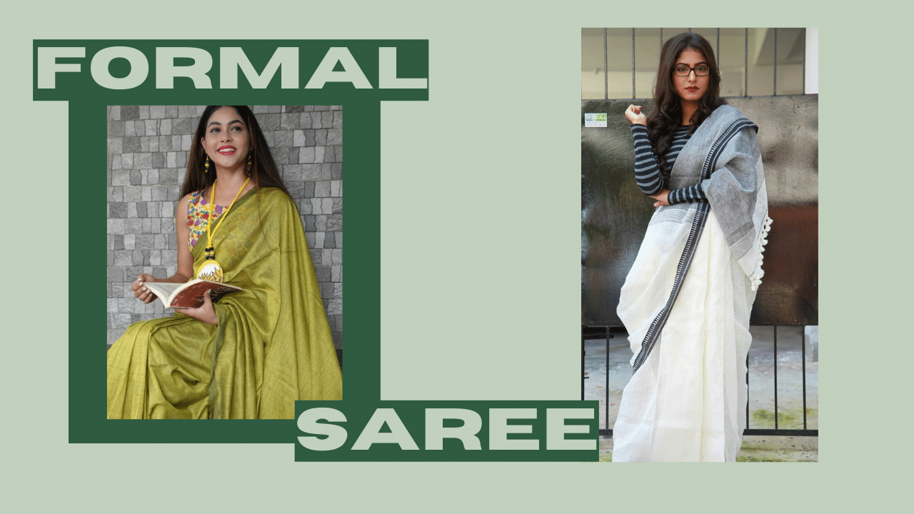 saree as Indian formal wear
