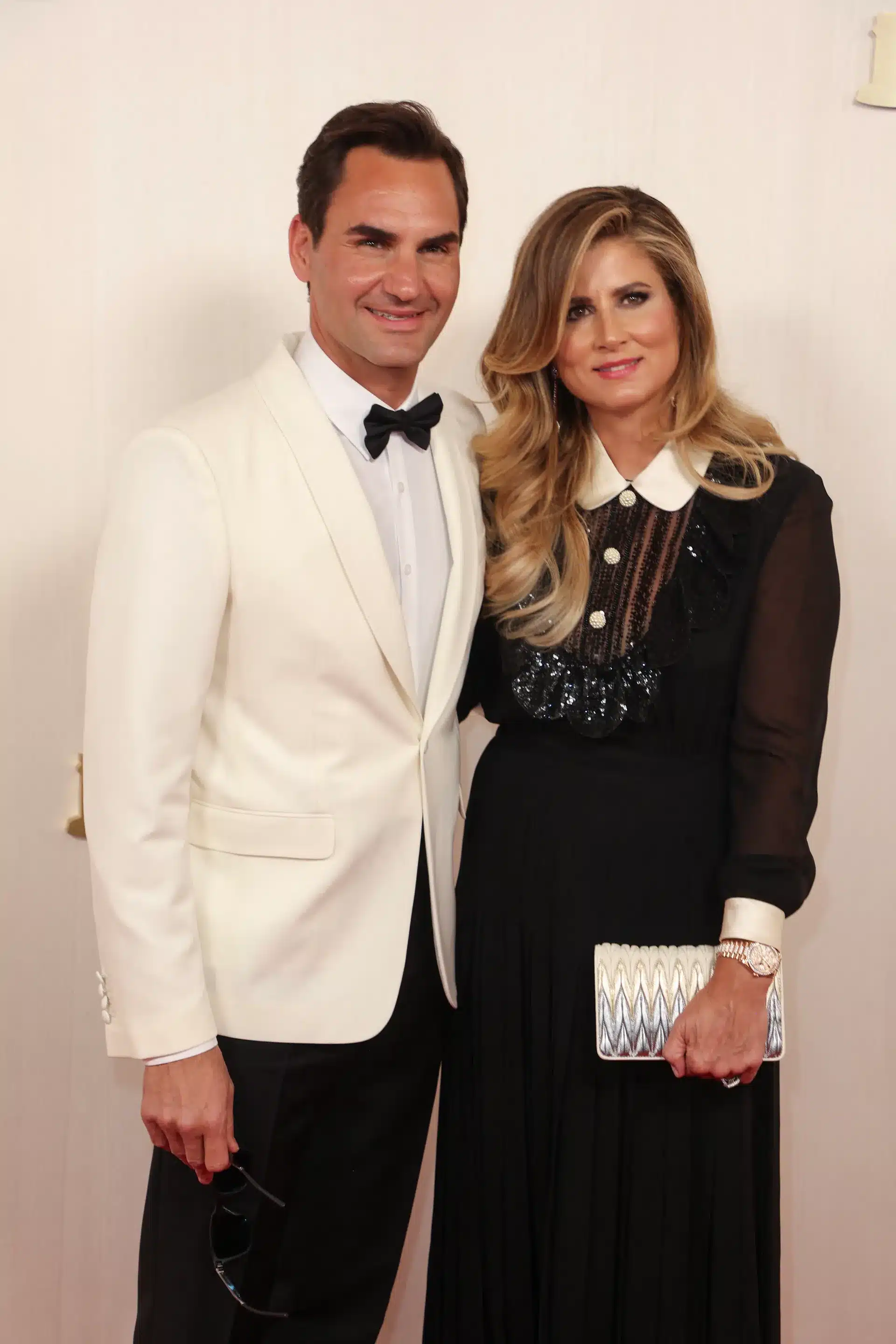 Roger Federer and Mirka Federer - Looks from the 2024 Oscars Red Carpet