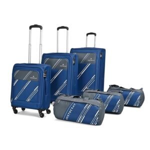 Aristocrat Trigon Hexa Active Luggage Set of 6-3 Trolley Bags 2