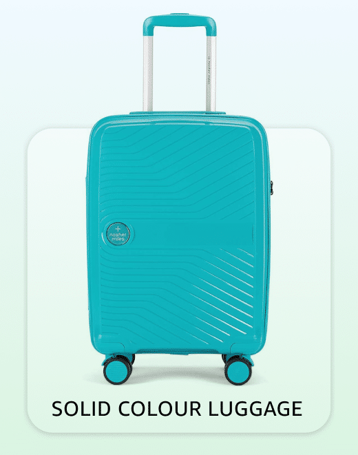 Solid Colour Luggage