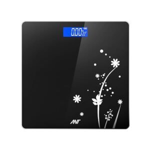 Ant Esports Flora Bud Digital Weighing Scale, Highly Accurate Digital Bathroom Body Scale, Precisely Measures Weight up to 180Kg