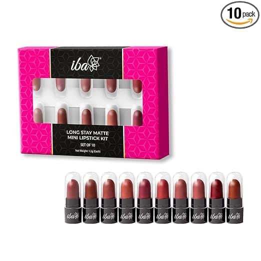 Iba Long Stay Creamy Matte Micro Mini Lipstick Kit