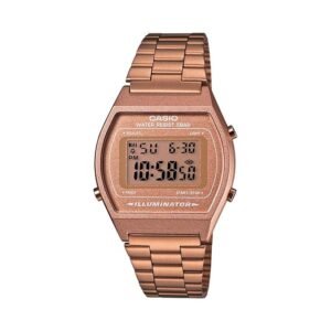 Casio Vintage Series Digital Rose Gold Dial Women's Watch-B640WC-5ADF 1