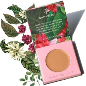 Daughter Earth High Coverage Concealer for Face Makeup, Lightweight and Breathable 1