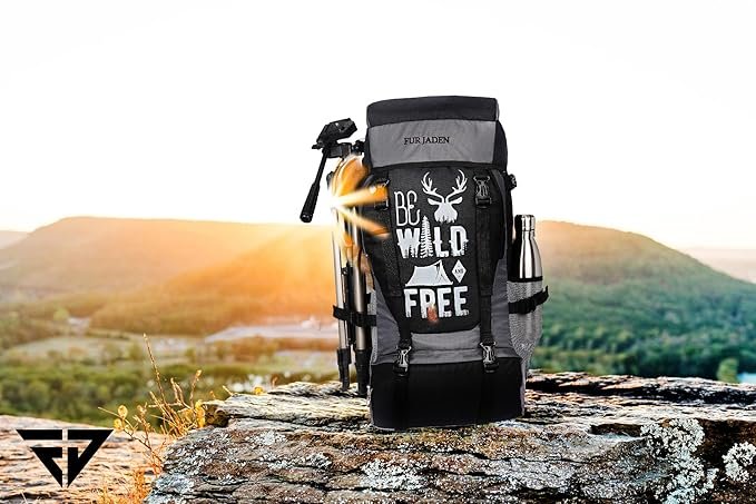 Fur Jaden 55 LTR Rucksack Travel Backpack Bag for Trekking, Hiking with Shoe Compartment 6