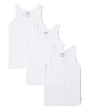 Jockey 3320 Boy's Super Combed Cotton Round Neck Sleeveless Vest 1