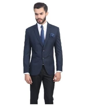 MANQ Men's Slim Fit Single Breasted Blazer 1