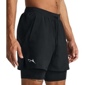 PROSHARX 2 in 1 Active Dual Shorts with Inner Tights Layer 1