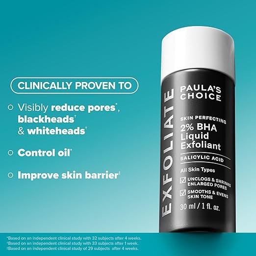 Paula's Choice-Skin Perfecting 2% BHA Liquid Salicylic Acid Exfoliant-Facial Exfoliant for Blackheads 3