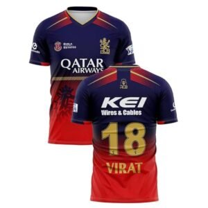 Rcb Cricket Jersey 2025 Virat 18 for Men and Boys 1