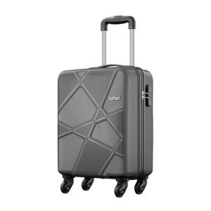 Safari Polypropylene (Pp) Pentagon Hardside Small Size Cabin Luggage Suitcase 4 Spinner Wheels Trolley Bags 1