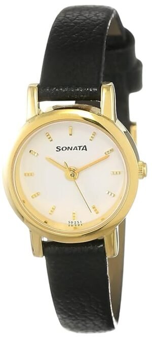 Sonata Analog White Dial Women's Watch 1
