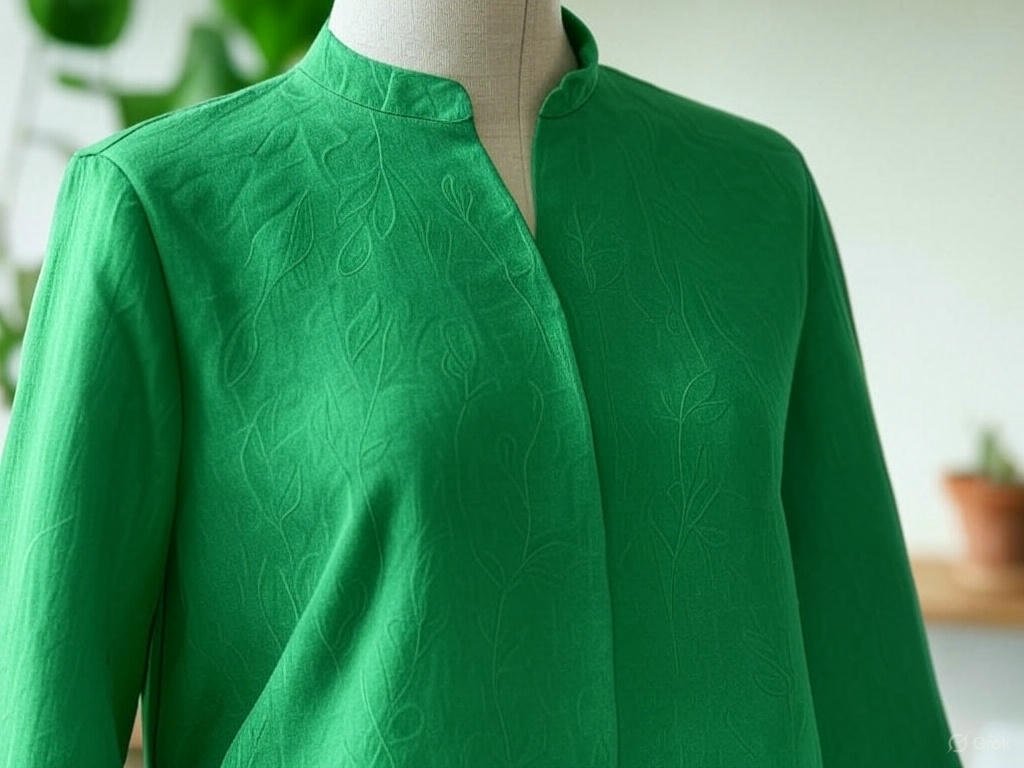 The Rise of Sustainable Fabrics in Blouse Designs Latest 2025