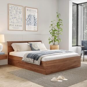 Queen Size Bed with Storage 1