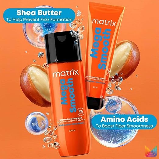 MATRIX Mega Smooth Shampoo 4